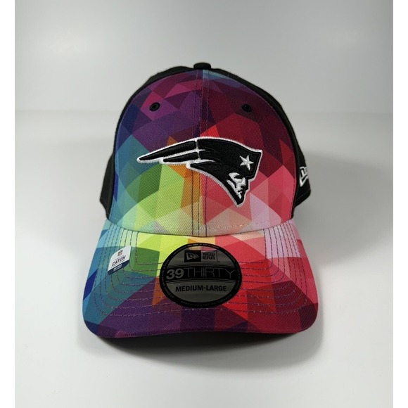 NEW ERA New England Patriots Crucial Catch On Field 39Thirty NFL Hat M/L *NEW* - Picture 2 of 7